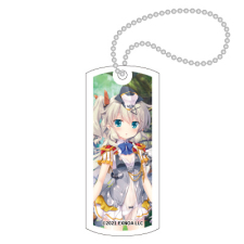 ヨモギ キーホルダー（タグ型）