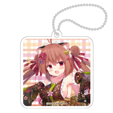 チャガマ（妖怪薬師） キーホルダー（正方形）
