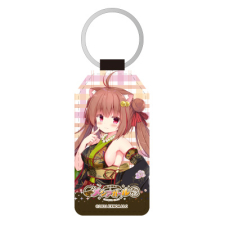 チャガマ 合皮キーホルダー（台形）