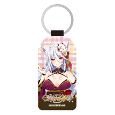 イヅナ 合皮キーホルダー（台形）