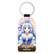 シャルロット 合皮キーホルダー（台形）