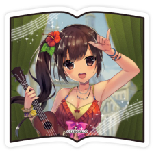 クレレ ステッカー