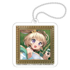 マネ【革新的フレーバー】 キーホルダー（正方形）