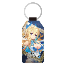 アングル【煌めき放つ形式美】 合皮キーホルダー（台形）