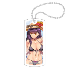 深山ゆらら（水着） キーホルダー（タグ型）