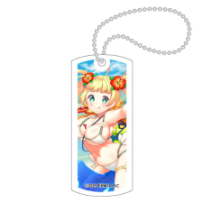 梨（水着） キーホルダー（タグ型）