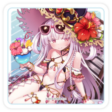 モエル（夏祭り） ステッカー