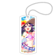 キワノ（夏祭り） キーホルダー（タグ型）
