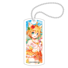 みかん（水着） キーホルダー（タグ型）
