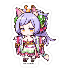 すだち ミニキャラ ステッカー
