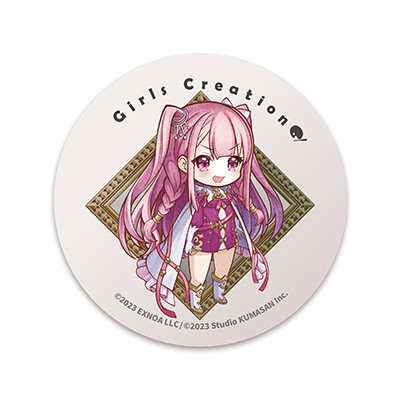 ラファエロ【芸術界のカリスマ】ミニキャラ 白雲石コースター（円形