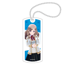 白咲美月 キーホルダー（タグ型）