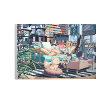 【特別価格】多田野きつね特別展_Edoya Inu8 ファブリックパネル（A4）