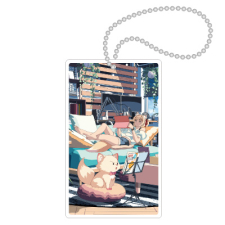 【特別価格】多田野きつね特別展_Edoya Inu8 キーホルダー（名刺型）