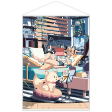 【特別価格】多田野きつね特別展_Edoya Inu8 タペストリー（B1）
