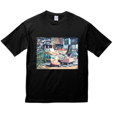 多田野きつね特別展_Edoya Inu8 ビッグシルエットTシャツ