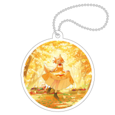 【特別価格】多田野きつね特別展_potg キーホルダー（丸）
