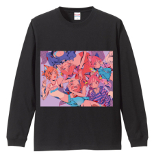 多田野きつね特別展_matumot 長袖Tシャツ