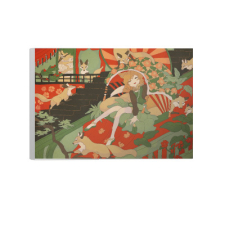 【特別価格】多田野きつね特別展_たそやマロ ファブリックパネル（A4）