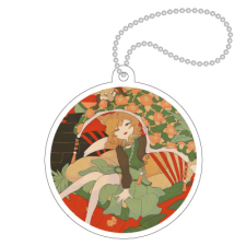 【特別価格】多田野きつね特別展_たそやマロ キーホルダー（丸）