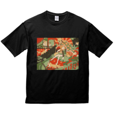 多田野きつね特別展_たそやマロ ビッグシルエットTシャツ