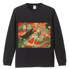 多田野きつね特別展_たそやマロ 長袖Tシャツ