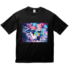 多田野きつね特別展_TSCR ビッグシルエットTシャツ