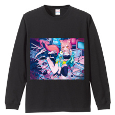 多田野きつね特別展_TSCR 長袖Tシャツ