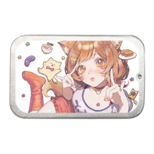 【特別価格】多田野きつね特別展_ちゃんふみ スライドケース（L）