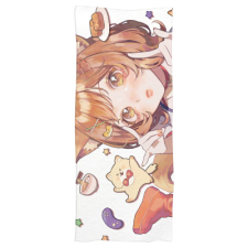 【特別価格】多田野きつね特別展_ちゃんふみ フェイスタオル
