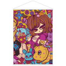 【特別価格】多田野きつね特別展_ヨシジマシウ タペストリー（B1）