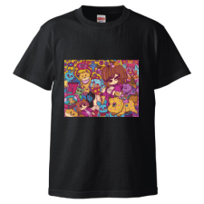 多田野きつね特別展_ヨシジマシウ Tシャツ