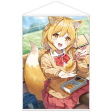 【特別価格】多田野きつね特別展_いがやん タペストリー（B1）