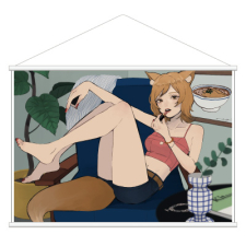 【特別価格】多田野きつね特別展_凪 タペストリー（B2）