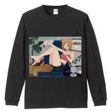 多田野きつね特別展_凪 長袖Tシャツ
