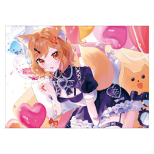 【特別価格】多田野きつね特別展_さくら兎れみ 光沢紙ポスター（A3）