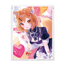 【特別価格】多田野きつね特別展_さくら兎れみ スクエアミラー（M）