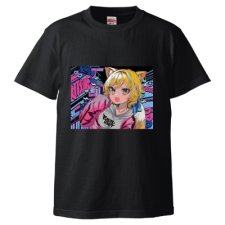 多田野きつね特別展_藻前まっく Tシャツ