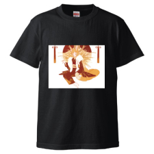 多田野きつね特別展_すり餌 Tシャツ